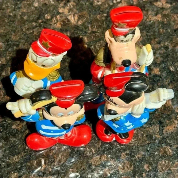 Vintage Mickey Mouse Whistle Kazoos Whistles Stand Up Figures Disney - Picture 10 of 10